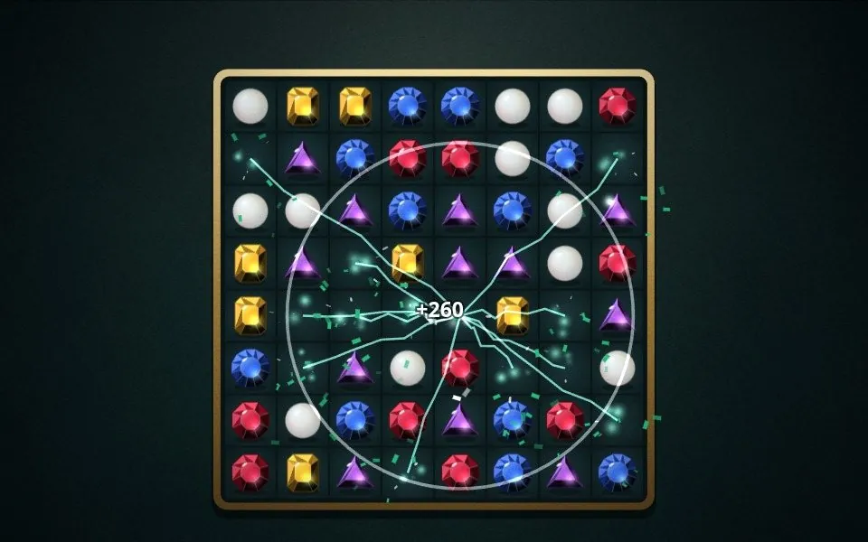 Match-3 game made with Synagy