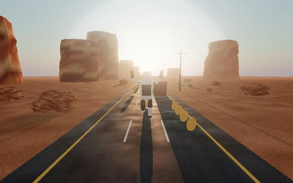 Endless Runner 3D game made with Synagy