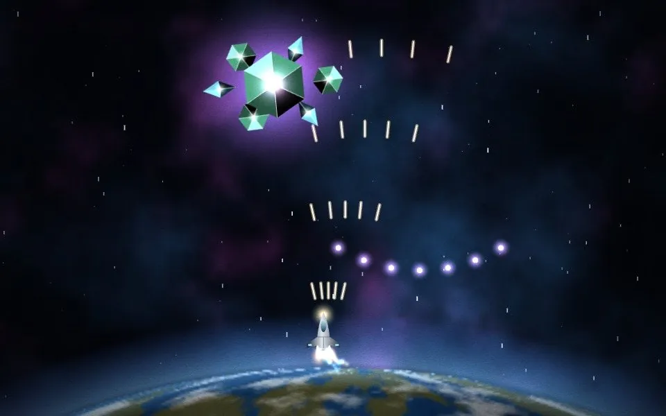 Space Shooter game made with Synagy